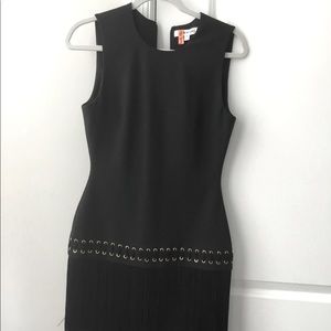 Elizabeth and James fringe mini dress